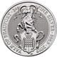 Pre-Owned 2019 UK Queen’s Beasts The Yale of Beaufort 2oz Silver Coin - VAT Free
