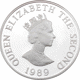 Pre-Owned 1989 Alderney Royal Visit £2 Piedfort Silver Proof Coin- VAT Free