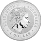 Pre-Owned 2000 Australian Lunar Dragon 1oz Silver Coin. Series I - VAT Free