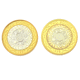 Pre-Owned 1997 & 1998 UK £2 Proof Silver Piedfort 2-Coin Set - VAT Free