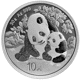 Pre-Owned Chinese Panda 30g Silver Coin - Mixed Dates - VAT Free