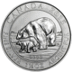 Pre-Owned 2015 Canadian Polar Bear 1.5oz Silver Coin - VAT Free