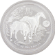 Pre-Owned 2014 Australian Lunar Horse Privy 1oz Silver Coin - VAT Free
