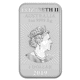 Pre-Owned 2019 Australian Dragon Rectangular 1oz Silver Coin - VAT Free