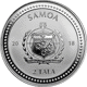 Pre-Owned 2018 Samoa Seahorse 1oz Silver Coin - VAT Free