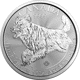 Pre-Owned 2018 Canadian Wolf 1oz Silver Coin - VAT Free