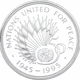 Pre-Owned 1945-1995 50th Anniversary United Nations £2 Piedfort Proof Design Silver Coin - VAT Free