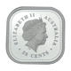 Pre-Owned 2002 Australian Kookaburra First Square 1/2oz Silver Proof Coin - VAT Free