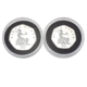 XPre-Owned 1997 UK 50p Proof Silver 2-Coin Set - VAT Free