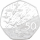 Pre-Owned 1944-1994 UK  D-Day Commemorative 50p Piedfort Proof Silver Coin - VAT Free