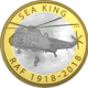 Pre-Owned 2018 UK RAF Centenary Sea King £2 Proof Silver Coin - VAT Free