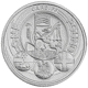 Pre-Owned 2011 UK Capital Cities Cardiff Proof Piedfort £1 Silver Coin - VAT Free