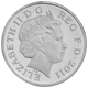 Pre-Owned 2011 UK Capital Cities Cardiff Proof Piedfort £1 Silver Coin - VAT Free