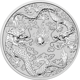 Pre-Owned 2019 Australian Double Dragon 1oz Silver Coin - VAT Free