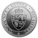 Pre-Owned 2018 St. Helena Spade Guinea Shield 1oz Silver Coin - VAT Free
