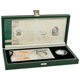 Pre-Owned 1998 Prince Charles 50th Birthday Proof Silver Crown and Ten-Pound Note Set - VAT Free