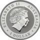 Pre-Owned 2014 Australian Kangaroo Colourised 1oz Silver Coin - VAT Free