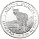 Pre-Owned 2018 Somalian African Wildlife Leopard 1oz Silver Coin - VAT Free