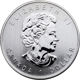 Pre-Owned 2006 Canadian Timber Wolf 1/2oz Silver Coin - VAT Free