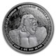 Pre-Owned Congo Silverback Gorilla 1oz Silver Coin - VAT Free - Mixed Dates
