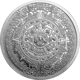 Pre-Owned Aztec Calendar 5oz Silver Round