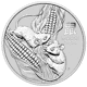 Pre-Owned 2020 Australian Lunar Mouse 1oz Silver Coin - VAT Free