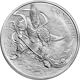 Pre-Owned 2017 South Korea ZI:SIN Gallus 1oz Silver Round