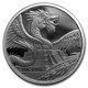 Pre-Owned World of Dragons The Aztec 1oz Silver Round
