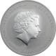 Pre-Owned 2013 Australian Lunar Snake 'Privy' Lion 1oz Silver Coin - VAT Free