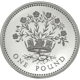 Pre-Owned 1986 UK £1 Proof Design Silver Coin - VAT Free