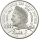 Pre-Owned UK 2000 Centenary Year of The Queen Mother £5 Proof Design Silver Coin - VAT Free