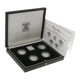 Pre-Owned 1984-1987 UK Piedfort £1 Silver Proof 4-Coin Collection - VAT Free
