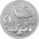 Pre-Owned 2021 Australian Coat of Arms Kangaroo 1oz Silver Coin - VAT Free