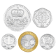 Pre-Owned 2010 UK Piedfort Proof Silver 5-Coin Set - VAT Free