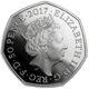 Pre-Owned 2017 UK Beatrix Potter 'Benjamin Bunny' Proof Silver 50p Coin - VAT Free