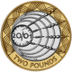 Pre-Owned 2001 UK Marconi £2 Piedfort Proof Silver Coin - VAT Free