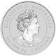 Pre-Owned 2021 Australian Lunar Ox 1oz Silver Coin - VAT Free
