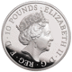 Pre-Owned 2017 UK Queen's Beasts The Lion of England 10oz Proof Silver Coin - VAT Free