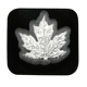 Pre-Owned 2015 Canadian Mint Silver Maple Leaf Shaped $20 Fine Silver Coin - VAT Free