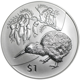 Pre-Owned 2012 New Zealand Kiwi 1oz Silver Coin - VAT Free
