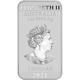 Pre-Owned 2021 Australian Dragon Rectangular 1oz Silver Coin - VAT Free