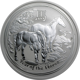 Pre-Owned 2014 Australian Lunar Horse 2oz Silver Coin - VAT Free
