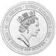 Pre-Owned 2021 St Helena The Queen's Virtues Victory 1oz Silver Coin - VAT Free