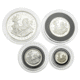 Pre-Owned 1997 Silver Proof Britannia 4-Coin Collection - VAT Free
