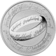 Pre-Owned 2021 Niue The One Ring - Lord of the Rings 1oz Silver Coin - VAT Free