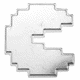 Pre-Owned 2021 Niue Pac-Man Stackable $2 Silver 1oz Coin - VAT Free