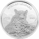 Pre-Owned 2020 Republic of Ghana African Leopard 1oz Silver Coin - VAT Free