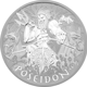 Pre-Owned 2021 Tuvalu Gods Of Olympus: Poseidon 1oz Silver Coin - VAT Free