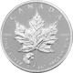 Pre-Owned 2017 Canadian Maple 'Cougar Privy' 1oz Silver Coin - VAT Free
