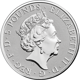 Pre-Owned 2022 UK Tudor Beasts Lion of England 2oz Silver Coin - VAT Free